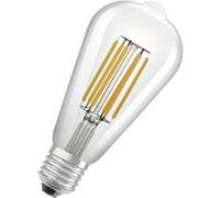 OSRAM LED Energy Saving Lamp - Edison Filament - E27 - Warm White (3000K) - 4 watt - remplace une ampoule de 60W - très efficace et économe en énergie - pack of 1} G