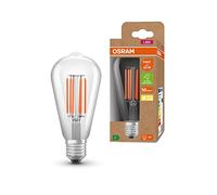 Osram LED Energy Saving Lamp, Edison Filament, E27, Warm White (3000K), 4 watt, remplace une ampoule de 60W, très efficace et économe en énergie, pack of 1