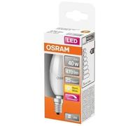 OSRAM - LED flamme dépolie+radiateur variable 5W E14 chaud