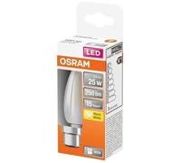 OSRAM Ampoule LED | Culot: B22d | Blanc chaud | 2700 K | 2,50 W | équivalent à 25 W | LED Retrofit CLASSIC B