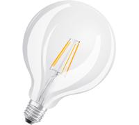OSRAM LED Globe étoilé 125 60 Filament 7W 827 Clair E27 - Lampes LED socle E27
