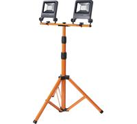 OSRAM LED Lampe de travail Tripod 2x30W 840, 4000K blanc froid, 5400 lm, IP65, réglable en hauteur 1,8m, 360