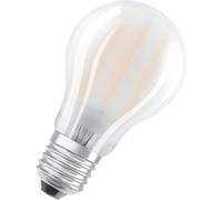 OSRAM LED-Lampe, Sockel: E27, Warm White, 2700 K, 4 W, Ersatz für 40-W-Glühbirne, matt, LED BASE - Lampes LED socle E27