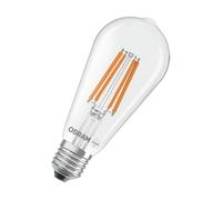 Osram LED Lamps E27 Edison Filament Claire 2.2W 470lm - 827 Blanc Très Chaud | Équivalent 40W