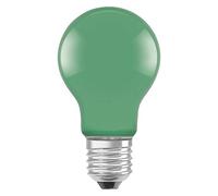 OSRAM LED lamps, screw base, classic bulb A colored, Vert, 1 Unité (Lot de 1)