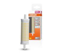 OSRAM LED Line LED-Lampe mit R7s-Retrofit-Sockel, 19 W / 2452 lm, klar, kaltes Tagesichtweiß mit 6500 K, nicht-dimmbar. IP20, bleifreies Glas, 28mm DM,6-Pack