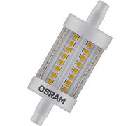 OSRAM LED LINE R7S DIM | Tube Crayon LED culot R7s, Gradable, 8,50W = 75W équivalent incandescent | Blanc chaud | 2700K