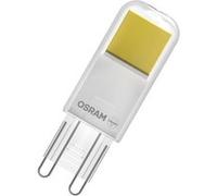 OSRAM LED PIN en verre transparent - de 2 - 6 W pour 320 lm - lumière blanc chaud de 2700 K - multicolore - culot de mise à niveau G9 - CRI 80 - EEK E - diamètre 17 mm.} G