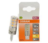 OSRAM LED PIN G9 4.9W 827 Clear - Lumière Blanc Chaud, Pack de 6