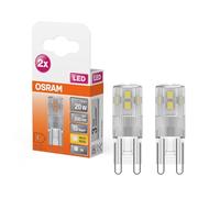 OSRAM HOMELIGHTING 4058075449831 LED CEE F (A - G) G9 forme de cône 1.9 W = 20 W blanc chaud (Ø x L) 14 mm x 46 mm 2 pc(s)