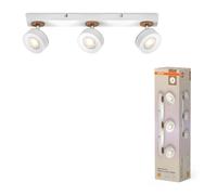 Osram LED Plafonnier Decor Spot Pluto Blanc 50cm 3 X 4,8W Blanc Chaud Réglable