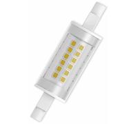 OSRAM LED SLIM LINE R7S | Tube Crayon LED culot R7s, 6W = 60W équivalent incandescent | Blanc chaud | 2700K
