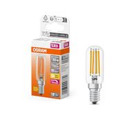 Osram LED spéciaen forme de goutte, transparente, multicolore, 6,5 W, 730 lm, 2700 K pour lumière blanc chaud, culot E14, diamètre 25 mm dimmable, lot de 6