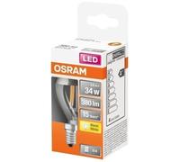 LED SPH CLAIR FIL.CAL.ARGENT.4W E14 CH OSRAM - 4058075447134