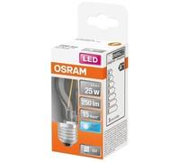 OSRAM - LED sphérique clair filament 2.5W E27 250lm 4000K froid