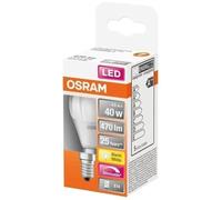 OSRAM - LED sphérique dépoli 5.5W dim E14 470lm 2700K