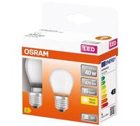 OSRAM - Led sphérique verre dépoli 4w e27 470lm 2700K chd bte 2