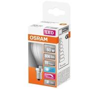 OSRAM HOMELIGHTING 4058075434684 LED CEE D (A - G) E14 forme de poire 5.9 W = 60 W blanc froid (Ø x L) 45 mm x 84 mm 1 pc(s)