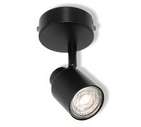 Osram LED Spot Primal Plafonnier GU10 rond Noir