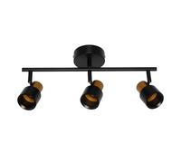 Osram LED Spot Projecteur de plafond sectoriel 3x GU10 noir or