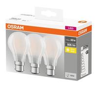 OSRAM - Led standard full glass 7W B22 blanc chaud boite de 3