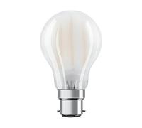 Osram LED Star, ampoule LED à filament dépoli, culot B22d, blanc chaud (2700K), forme d'ampoule, kit de remplacement pour ampoules classiques 75W, 1-pack