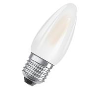 Osram Lampe LED E27 Classic B40 – 4W, 4000K, 470 lm, forme bougie, verre mat, non dimmable