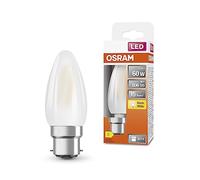 Osram LED Star Classic B60 LED lampe pour la base B22D, forme de bougie, GL FR, 806 lumens, blanc chaud (2700k), remplacement des ampoules 60W conventionnelles, non dimmables, 6 pack