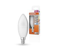 Osram LED Star Classic B60 LED lampe pour la base E14, forme de bougie, FR, 806 lumens, blanc froid (4000K), remplacement des ampoules 60W conventionnelles, non dimmables, 6 pack