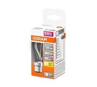 Osram LED Star Classic P25, filament clair en forme de goutte, culot B22d, blanc chaud (2700K), remplacement des ampoules conventionnelles 25W, 1-pack