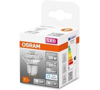 Osram LED Star PAR16 Ampoule réflecteur 50 LED avec angle de vue de 36 degrés, culot GU10, blanc lumière du jour (6500K), en remplacement des ampoules classiques 50W, 6-pack