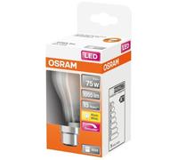 OSRAM - LED std verre dépoli variable 9W b22 1055lm 2700K chaud