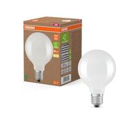 Osram LED Superstar Classic Globe G 95 en forme de bouclassique en verre dépoli, 3,8 W, 806 lm,E27, lumière blanc chaud de 2700 K, EEK A, diamètre 95 mm.
