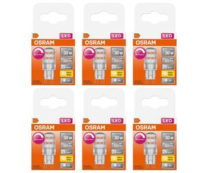 Osram LEDPIN30D CL 3W/827 G9 - Dimmable, Blanc Chaud (Pack de 6)