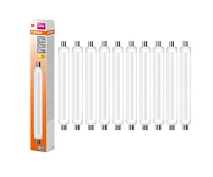 Osram LINE S19 9W/827 230VFR S19S - Tube LED Blanc Chaud (Pack de 10)