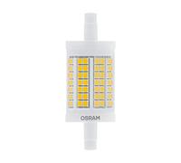 OSRAM Lot de 10 x LED LINE R7S | Tube Crayon LED culot R7s, 11,50W = 100W équivalent incandescent | Blanc chaud | 2700K