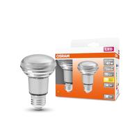 Osram Lot de 2 Ampoules LED | Culot E27 | Forme Réflecteur R63 | Blanc Chaud 2700K | 3,3W (équivalent 40W)