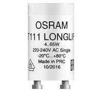OSRAM Lot de 3 Starters ST111 LONGLIFE Pour tube Fluo 4-65 W utilisation individuelle