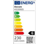 Osram Lot de 5 - ampoules halogène Haloline Pro R7s 118mm 230V 230W 64701