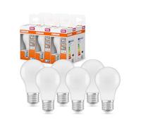 Osram Lot de 6 x Ampoules LED, Culot E27, Lumière du jour froide, 6500 K, 5,50 W équivalent 40 W, LED STAR, Forme Standard