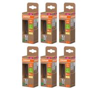 Osram LSSPCLB25 LED Bougie E14 - 1,2W, 4000K, Pack de 6