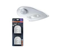 Osram Luminaire blanc, 4000 K, blanc froid, 40 lm, 0,95 W, polycarbonate | Couleur du produit Blanc, 4000 Kelvin, 40 Lumen, 25000 h Durée de vie, IP54, 2-Pack