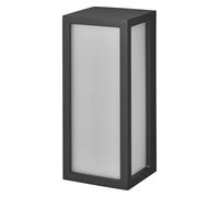 Osram Luminaire d’extérieur ENDURA CLASSIC RADO W, applique murale, E27, gris foncé, aluminium, installation facile et rapide, diffuseur dépoli e protection IP65, utilisation en extérieur