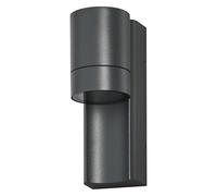 Osram Luminaire extérieur ENDURA CLASSIC ISIDOR W, applique murale, GU10, gris foncé, aluminium, installation facile et rapide, diffuseur dépoli e protection IP65, utilisation en extérieur