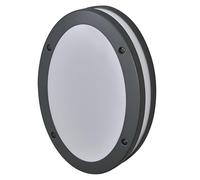 Osram Luminaire extérieur ENDURA CLASSIC ORBI W, applique murale, E27, gris foncé, aluminium, installation facile et rapide, diffuseur dépoli e protection IP65, utilisation en extérieur