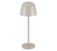 Osram Luminaire extérieur ENDURA STYLE TABLE, 2,5W, 200lm, beige, lampe de table, batterie rechargeable e protection IP54, gradation en continu, fonction de mémorisation de la luminosité