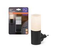 Osram Applique Lunetta Flare 830 – 0,20 W, 3000K blanc chaud, détecteur de mouvement, IP20, noir