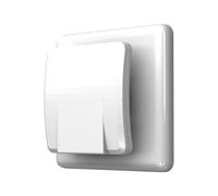 OSRAM LUNETTA Slim veilleuse blanche 3000K LED 3 lm 0,3 W avec capteur jour/nuit, IP20, émission de lumière indirecte,