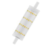Osram multicolore LED Line avec culot R7s Retrofit, 13 W / 1521 lm, blanc lumière du jour claire et froide de 6500 K, non dimmable. IP20, verre sans plomb, diamètre 28 mm