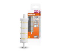 Osram multicolore LED Line avec culot R7s Retrofit, 13 W / 1521 lm, blanc lumière du jour claire et froide de 6500 K, non dimmable. IP20, verre sans plomb, diamètre 28 mm